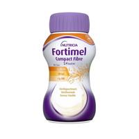 Fortimel Compact Fiber 2.4kcal Vanille 4x125ml