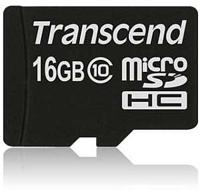 Transcend TS16GUSDC10 flashgeheugen 16 GB MicroSDHC NAND Klasse 10