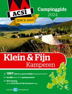 Campinggids ACSI Klein & Fijn Kamperen gids 2024 | ACSI