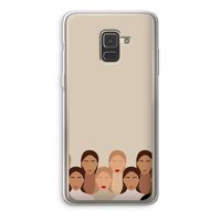 Girls girls girls: Samsung Galaxy A8 (2018) Transparant Hoesje Girls girls girls: Samsung Galaxy A8 (2018) Transparant Hoesje