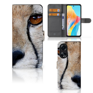 OPPO A98 5G Telefoonhoesje met Pasjes Cheetah