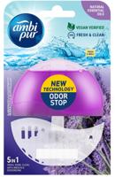 Ambi Pur toiletblokje 5 in 1, lavendel en rozemarijn - thumbnail