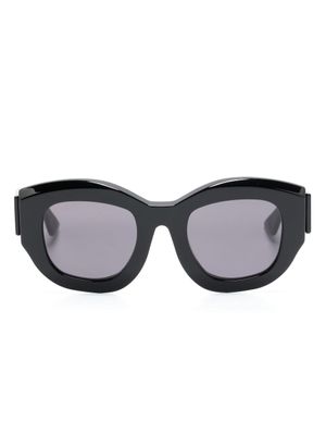 Kuboraum lunettes de soleil B5 à monture papillon - Noir