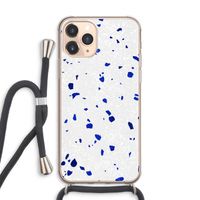 Terrazzo N°5: iPhone 11 Pro Max Transparant Hoesje met koord
