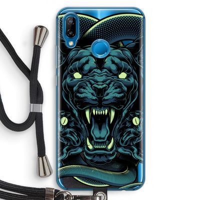 Cougar and Vipers: Huawei P20 Lite Transparant Hoesje met koord