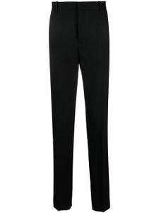 Alexander McQueen pantalon de costume en laine - Noir