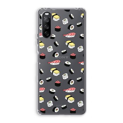 Sushi time: Sony Xperia 10 III Transparant Hoesje