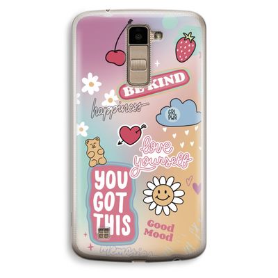 Positivity: LG K10 (2016) Transparant Hoesje