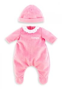 Roze pyjama + muts - COROLLE rozen