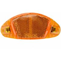 Benson Spaakreflectoren - 4x stuks - oranje - fietsreflectoren - extra zichtbaarheid Benson Spaakreflectoren - 4x stuks - oranje - fietsreflectoren - extra zichtbaarheid