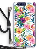 Tropisch 2: Honor 9 Transparant Hoesje met koord