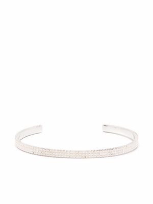 Wouters & Hendrix bracelet torque à effet de chaîne - Argent