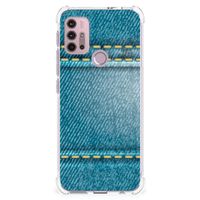 Motorola Moto G30 | G20 | G10 Anti Shock Bumper Case Jeans