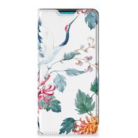 Samsung Galaxy A73 Hoesje maken Bird Flowers
