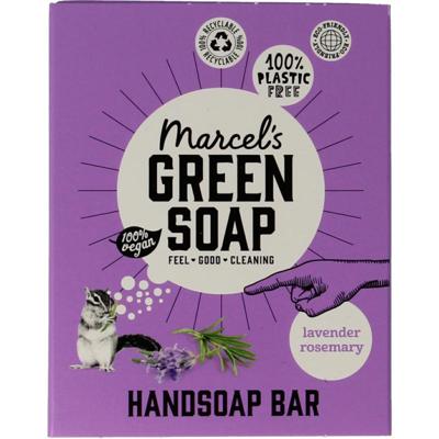 Marcel's GR Soap Handzeep bar lavender & rosemary Marcel's GR Soap Handzeep bar lavender & rosemary
