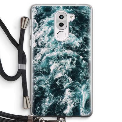 Zee golf: Honor 6X Transparant Hoesje met koord