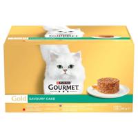 PURINA Gourmet Gold Savoury cake - nat kattenvoer - 48x85g