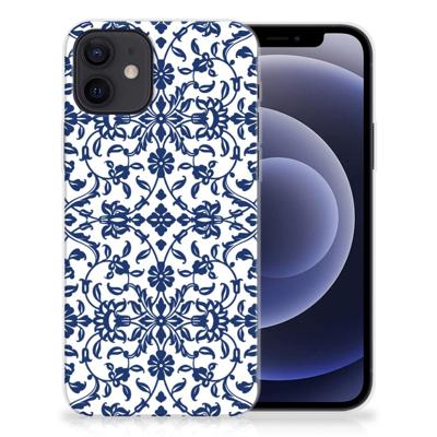 iPhone 12 | 12 Pro (6.1") | TPU Case | Flower Blue