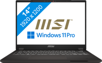 MSI Commercial 14 H A13MG VPRO-098NL Intel® Core™ i7 i7-13700H Laptop 35,6 cm (14") Full HD+ 32 GB DDR4-SDRAM 1 TB SSD Wi-Fi 6E (802.11ax) Windows 11 Pro Grijs - thumbnail