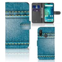 Xiaomi Mi A2 Lite | Wallet Case | met Pasjes | Jeans
