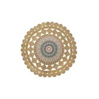 Tapijt DKD Home Decor Bruin Multicolour (120 x 120 x 0,75 cm)