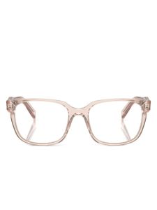 Prada Eyewear lunettes de vue à monture carrée - Rose