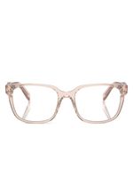 Prada Eyewear lunettes de vue à monture carrée - Rose