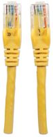 Intellinet 342346 RJ45 Netwerkkabel, patchkabel CAT 6 U/UTP 1.00 m Geel 1 stuk(s) - thumbnail