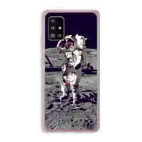 Spaceman: Samsung Galaxy A51 5G Transparant Hoesje