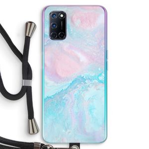 Fantasie pastel: Oppo A72 Transparant Hoesje met koord