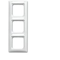 Busch-Jaeger 2CKA001754A4553 Frame Frame 3-voudig Zuiver wit (RAL 9010), Wit 1 stuk(s)