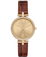Horlogeband Michael Kors MK2765 Leder Bruin 14mm