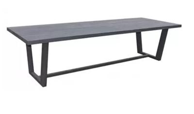 Lauren tafel 300x110x76 cm teak charcoal finish - Max luuk