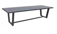 Lauren tafel 300x110x76 cm teak charcoal finish - Max luuk
