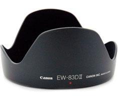 Canon EW83Dll Lens Hood for EF24mm Zwart