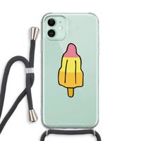 Raketijsje: iPhone 11 Transparant Hoesje met koord