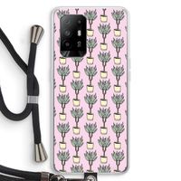 Boompje: Oppo A95 5G Transparant Hoesje met koord