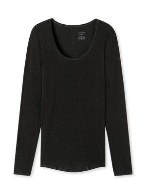 Schiesser - Shirt 1/1 - Personal Fit - zwart, Maat:XL