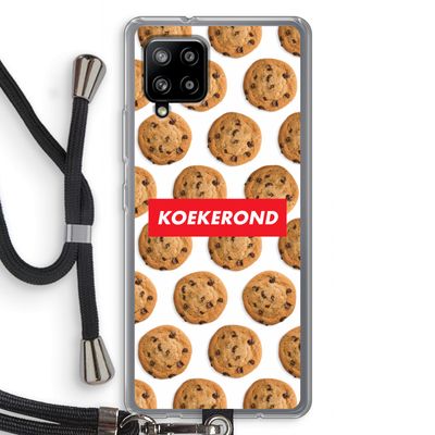 Koekerond: Samsung Galaxy A42 5G Transparant Hoesje met koord