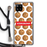 Koekerond: Samsung Galaxy A42 5G Transparant Hoesje met koord