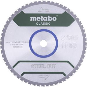 Metabo STEEL CUT CLASSIC 628651000 Cirkelzaagblad 165 x 20 x 1.2 mm Aantal tanden: 40 1 stuk(s)