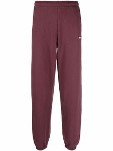 Sporty & Rich pantalon de jogging à logo brodé - Violet