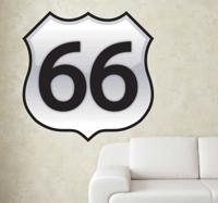 Sticker Route 66 - thumbnail