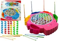 Viking Choice  Hengelspel roze visspel met 4 hengels en 42 visjes - thumbnail