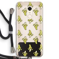 Bananas: Xiaomi Redmi 5 Transparant Hoesje met koord