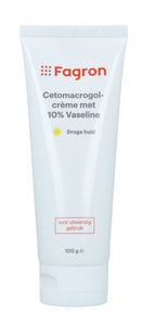 Fagron Cetomacrogolcrème met Vaseline 10%