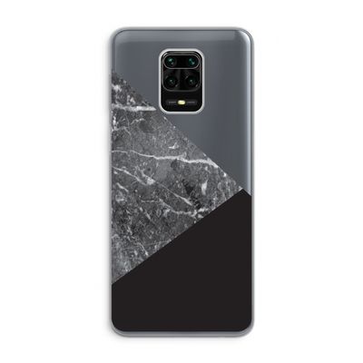Combinatie marmer: Xiaomi Redmi Note 9 Pro Transparant Hoesje