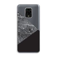 Combinatie marmer: Xiaomi Redmi Note 9 Pro Transparant Hoesje