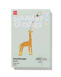 HEMA Diamantcreaties Sleutelhanger Giraf