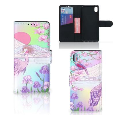 Xiaomi Redmi 7A | Telefoonhoesje | Met pasjeshouder | Bird